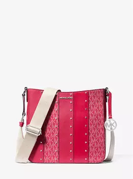 Сумка Jet Set с заклепками и фирменным логотипом, через плечо Michael Kors, мультиколор