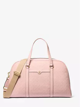 Сумка Jet set travel большого размера с фирменным логотипом Michael Kors, красный