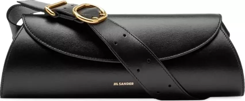 Сумка Jil Sander Cannolo Small Bag Black, черный