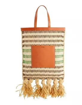 Сумка Jil Sander, коричневый