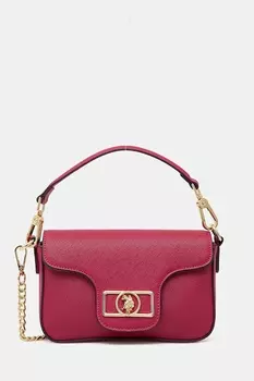 Сумка Jones U.S. Polo Assn., розовый