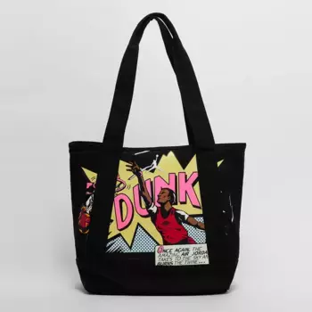 Сумка Jordan Jam Jordan Dunk Tote, черный/разноцветный