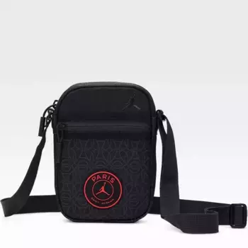 Сумка Jordan PSG Festival Bag, черный/красный