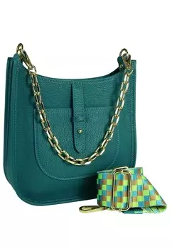 Сумка JUGEND CITY DrachenLeder, бирюзовый