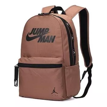 Сумка jumpman backpack 'brown' Air Jordan, коричневый