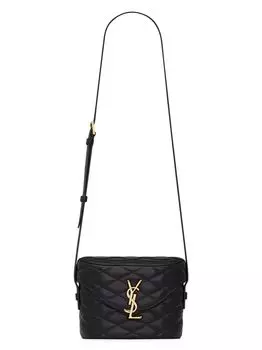 Сумка June Box Bag из стеганой кожи ягненка Saint Laurent
