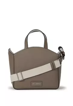 Сумка K/CIRCLE SM PERFORATED KARL LAGERFELD, светло-коричневый