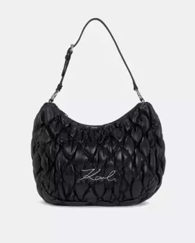 Сумка K/Signature Kuilt Boho Karl Lagerfeld, черный