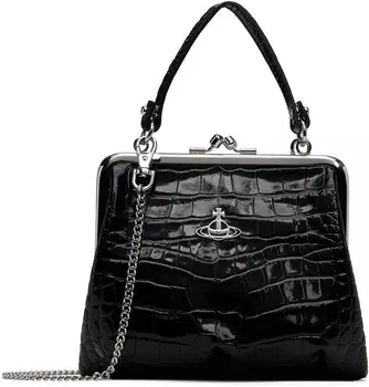 Сумка-каркас для бабушки Vivienne Westwood, черный