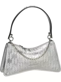 Сумка Karl Lagerfeld Abendtasche K/Seven Element SP Shoulderbag Metallic, серебряный