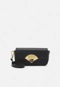 Сумка KARL LAGERFELD CROSSBODY SIGNATURE FAN, черный
