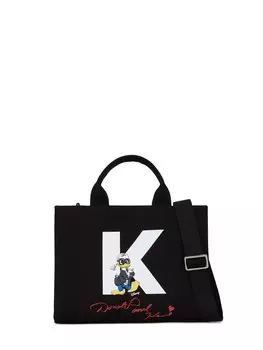 Сумка Karl Lagerfeld Disney x Karl Lagerfeld, черный
