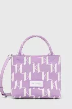 Сумка Karl Lagerfeld, фиолетовый