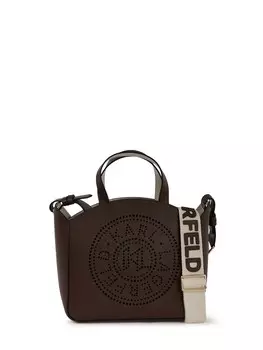 Сумка Karl Lagerfeld Handbag, темно-коричневый
