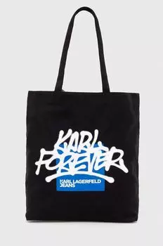 Сумка Karl Lagerfeld Jeans, черный