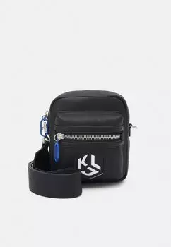 Сумка Karl Lagerfeld Jeans КРЕСТОВОЕ ПЛАТЬЕ URBAN EMBOSSED UNISEX, черный