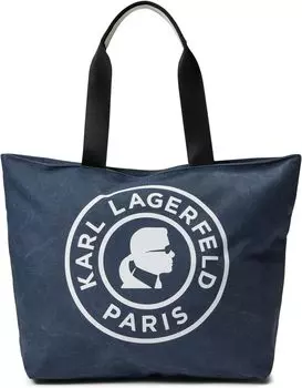 Сумка Karl Lagerfeld Paris Kristen Tote, темно-синий