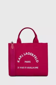 Сумка Karl Lagerfeld, розовый