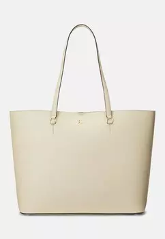 Сумка KARLY TOTE LARGE Lauren Ralph Lauren, цвет birch tan