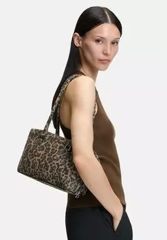 Сумка KAYLA SATCHEL KLEINE SCHULTER LEO-MUSTER Liebeskind Berlin, светло-коричневый