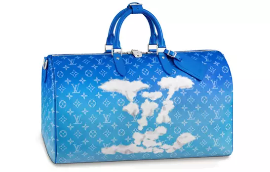 Сумка Keepall Bandouliere Clouds Monogram 50 Blue LOUIS VUITTON