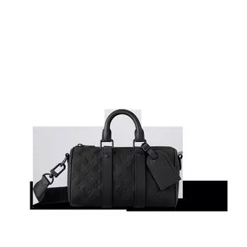 Сумка Keepall Bandoulire 25 Louis Vuitton, черный