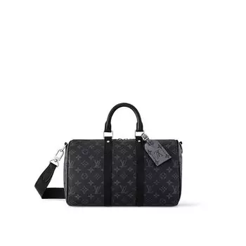 Сумка Keepall Bandoulire 35 Louis Vuitton, коричневый