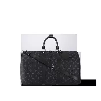 Сумка Keepall Bandoulire 45 Louis Vuitton, серый