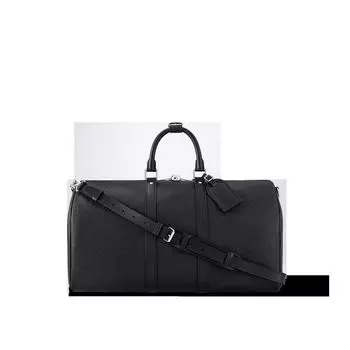 Сумка Keepall Bandoulire 50 Louis Vuitton, черный