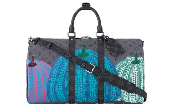 Сумка Keepall Lv X Yk 45 с принтом тыквы LOUIS VUITTON