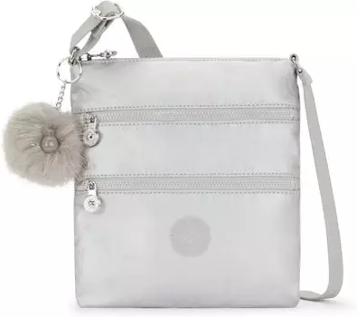 Сумка Keiko Kipling, цвет Platinum Metallic GG