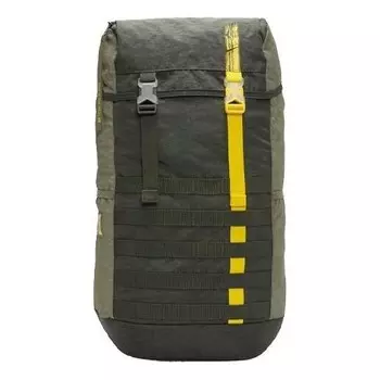 Сумка kevin durant backpack mtrl 'olive green yellow' Nike, зеленый