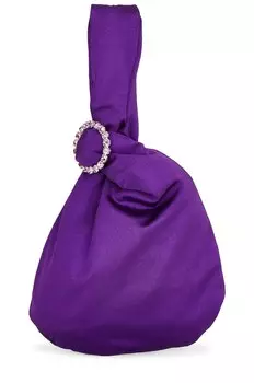 Сумка Khanums X Revolve Single Strap, цвет Berry Purple