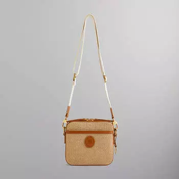 Сумка Kith Sherman Raffia Crossbody Bag, цвет Arch