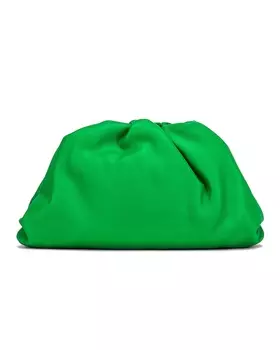 Сумка-клатч Bottega Veneta Teen Pouch, цвет Parakeet & Gold
