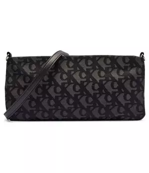 Сумка-клатч Calvin Klein Jeans текстильная с принтом, серый