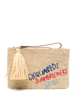 Сумка-клатч DSQUARED2 Summer Lovers, нейтральный