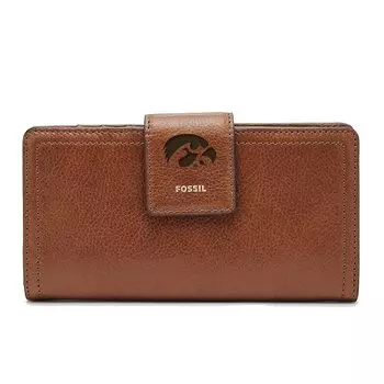 Сумка-клатч Fossil Iowa Hawkeyes, коричневый