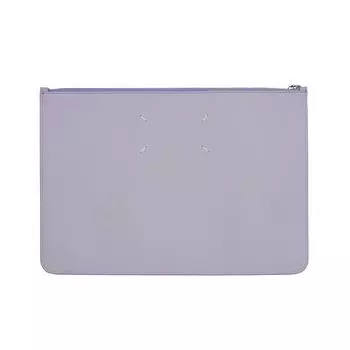 Сумка-клатч из телячьей кожи фиолетового цвета Maison Margiela, Purple
