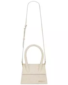 Сумка-клатч Jacquemus Le Chiquito Moyen, цвет Light Greige