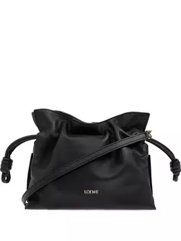 Сумка-клатч LOEWE mini Flamenco, черный