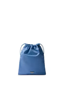 Сумка-клатч на шнурке Prada, нейтральный