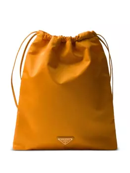 Сумка-клатч на шнурке Prada, оранжевый