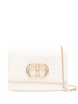 Сумка-клатч Oval-T TWINSET, белый