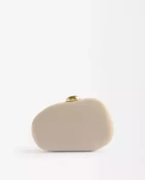 Сумка-клатч с застежкой на пуговицы, однотонная, трансформируемая Parfois, цвет Crudo