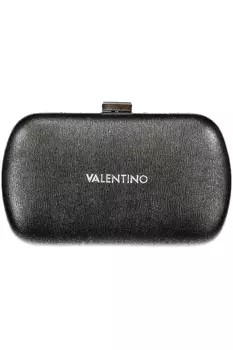 Сумка-клатч Valentino Bags с логотипом на цепочке, черный