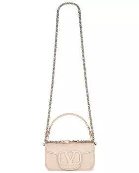 Сумка-клатч Valentino Garavani Loco Small Shoulder, цвет Powder Rose