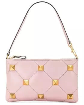 Сумка-клатч Valentino Garavani Roman Stud Pouch, цвет Water Lilac