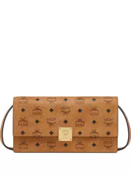 Сумка-клатч Visetos через плечо MCM, коричневый