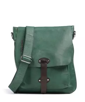 Сумка kohlmarkt 1 из мелкозернистой яловой кожи. Taschendieb Wien, зеленый